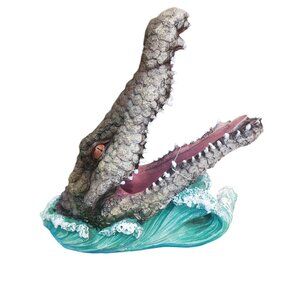 Gator Guzzler Alligator Wine Bottle Holder by DWK